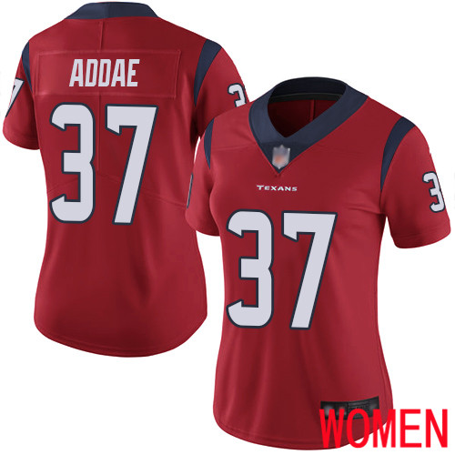Houston Texans Limited Red Women Jahleel Addae Alternate Jersey NFL Football #37 Vapor Untouchable